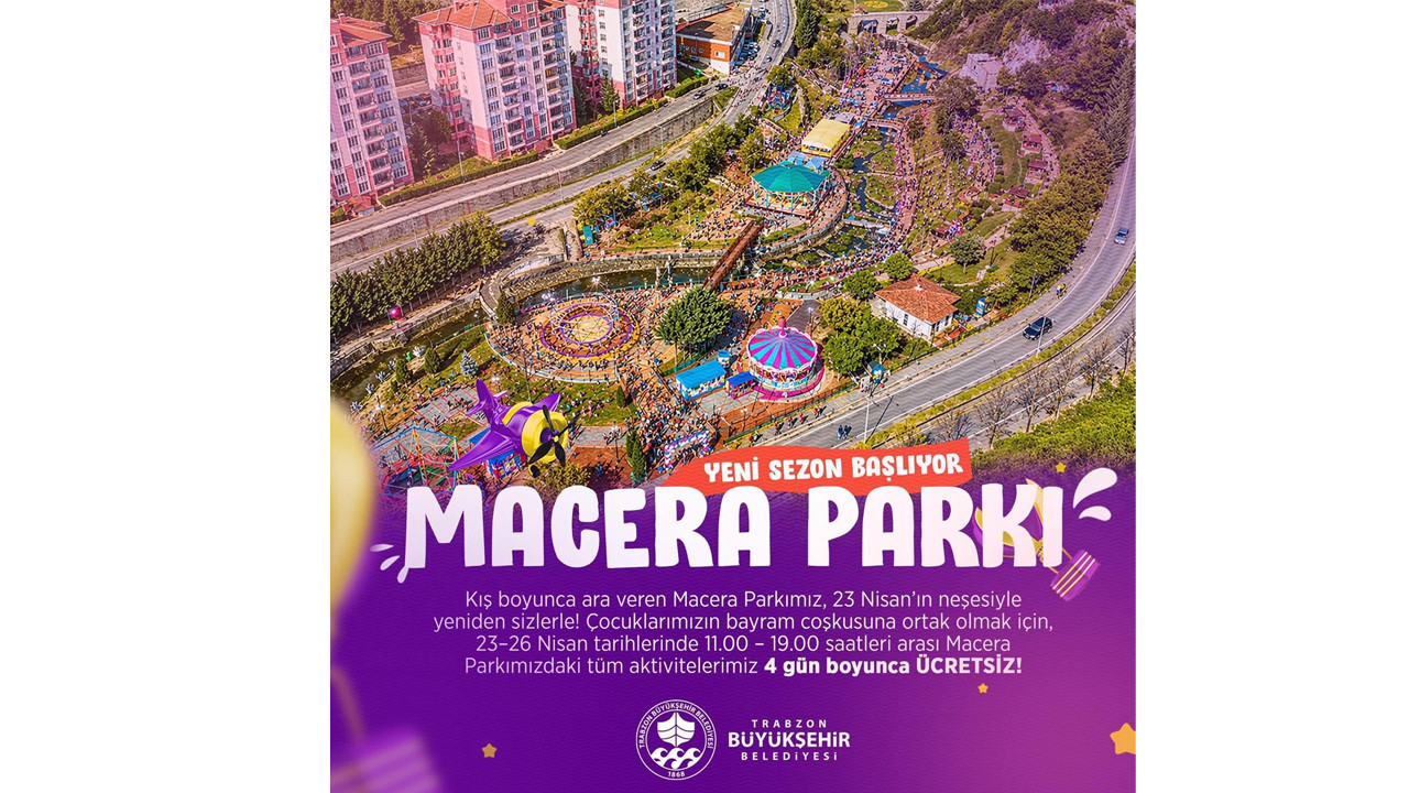 Macera Parkı, Yeni Sezona Ücretsiz Etkinliklerle Merhaba Diyor