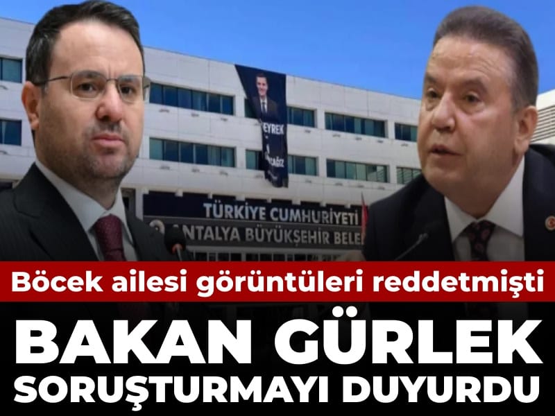 Bakan Gürlek’ten Önemli Açıklama: Muhittin Böcek Hakkındaki Görüntülere Soruşturma Başlatıldı